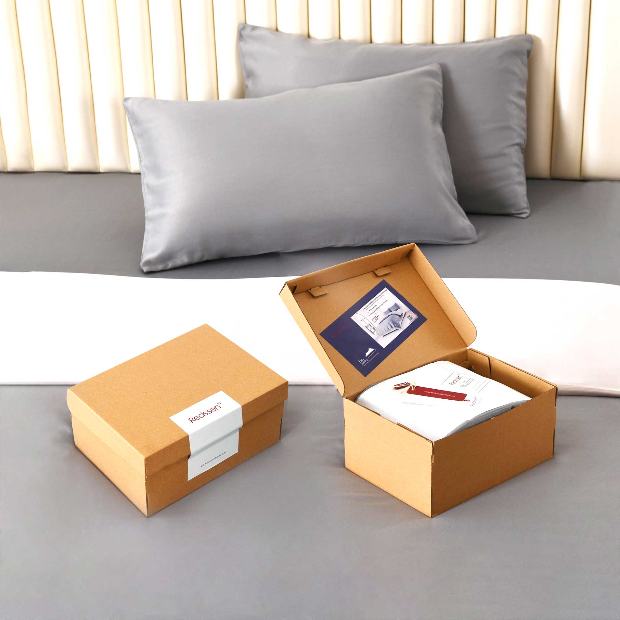 Redssen 2025 First-of-its-kind Smart Zipper Duvet Cover Set