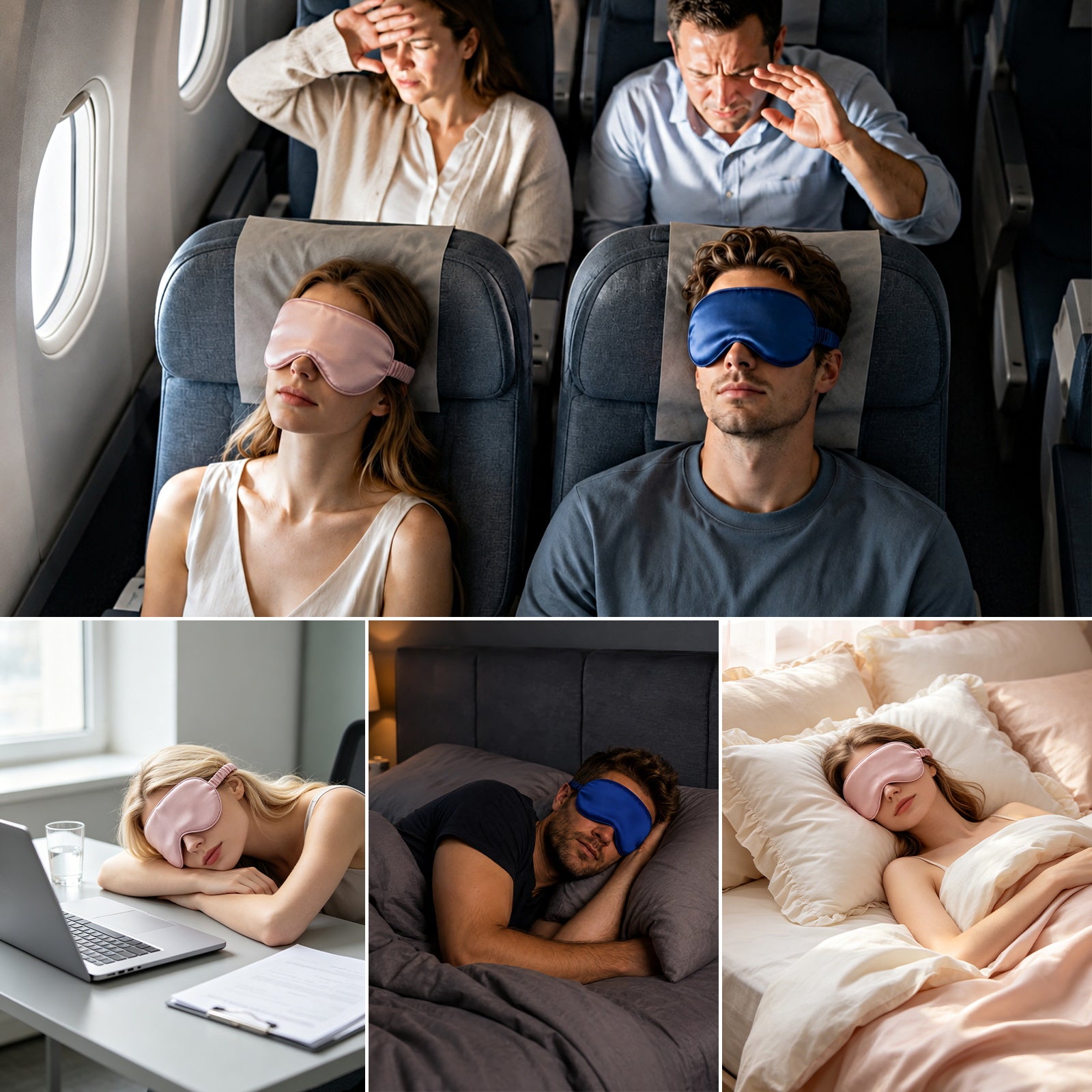 2pcs Sleep Mask Set