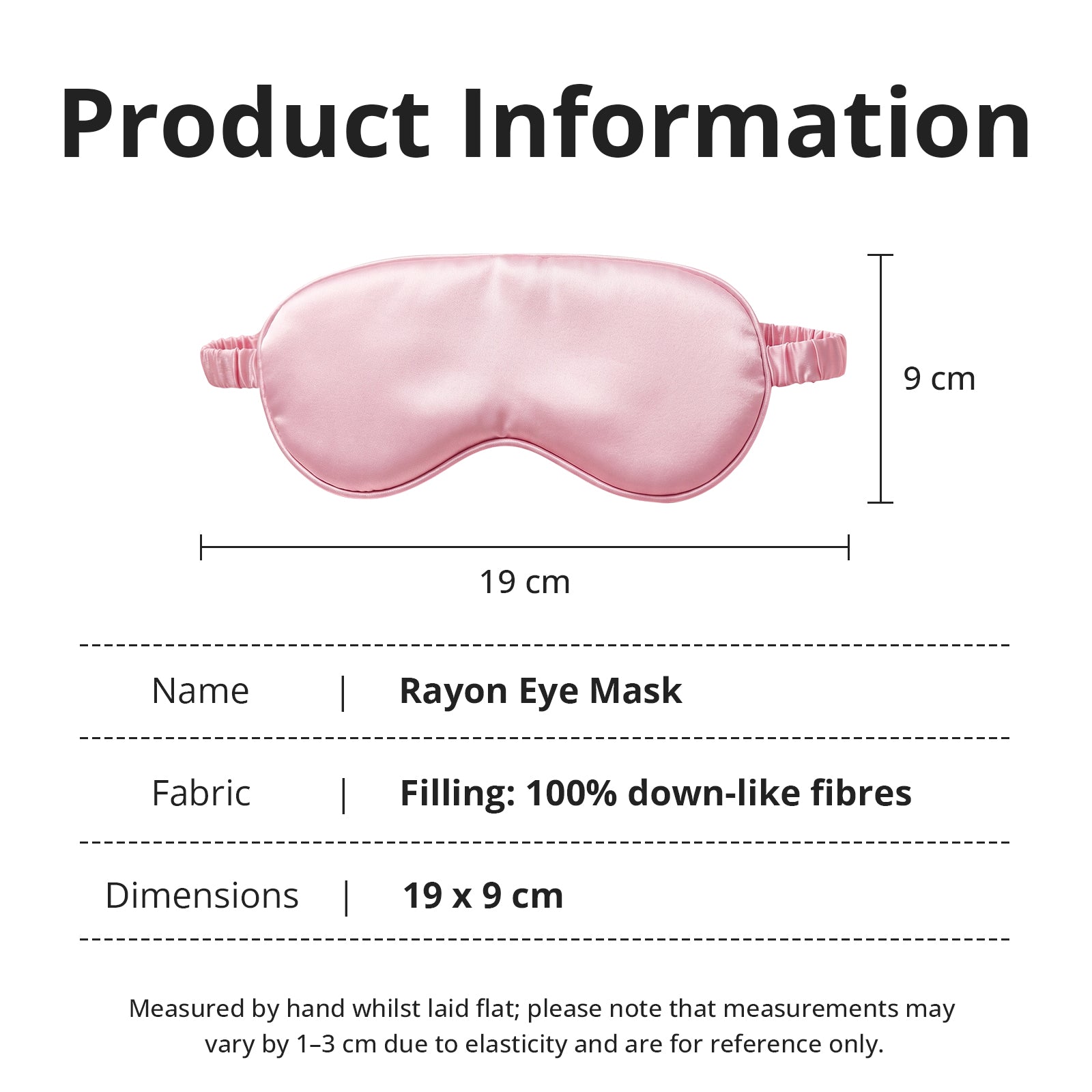 2pcs Sleep Mask Set