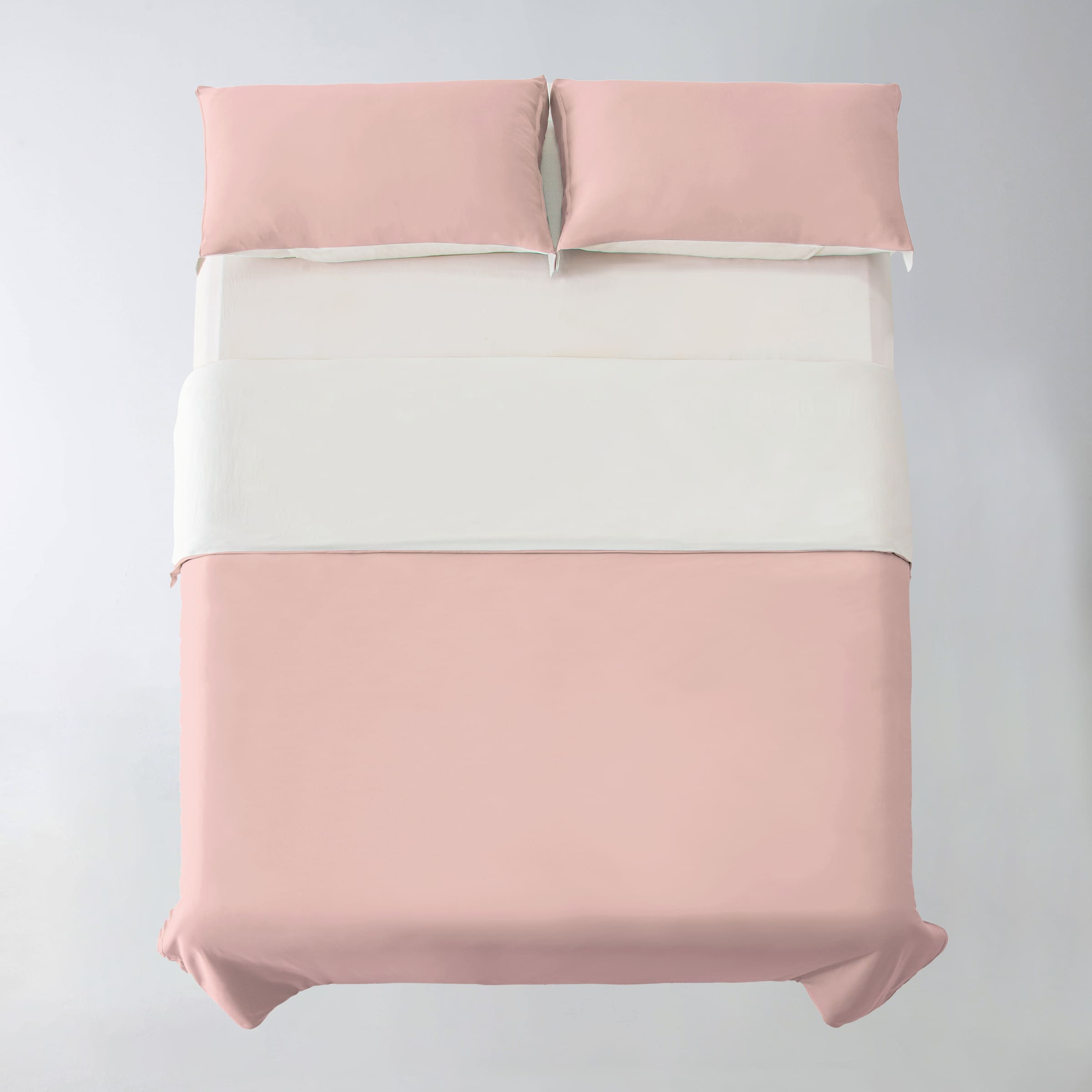 3PC Zipped Duvet Cover · Cloud Pink