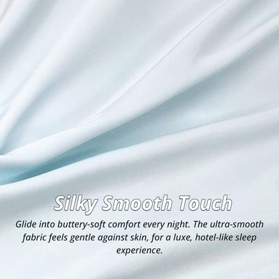 ice Blue Duvet Cover