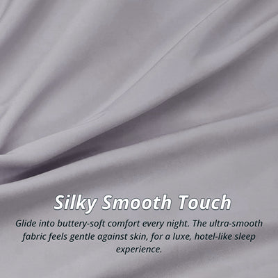Silver Grey Duvet Cover