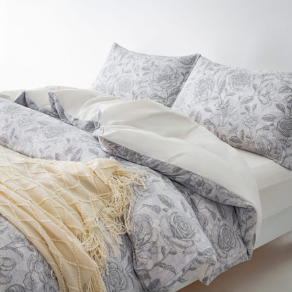 Easy to Use Duvet Cover Set · Rose Garden