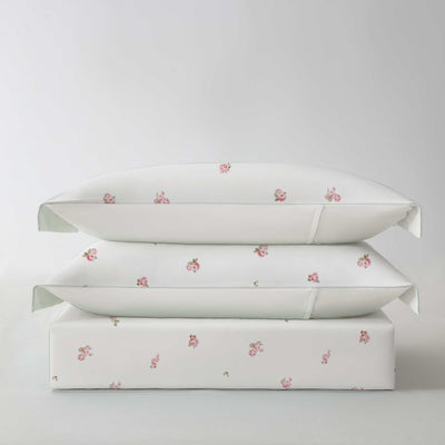 Redssen 3-Sided Zip Reversible Rose Garden Duvet Cover Set, Soft Breathable Bedding #color_rose-garden