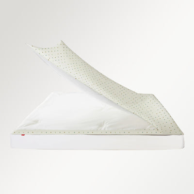 Redssen 3-Sided zipped duvet cover set with polka dot pattern, comfortable and breathable bedding #color_spot-pattern