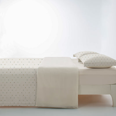 Redssen 3-Sided zipped duvet cover set with polka dot pattern, comfortable and breathable bedding #color_spot-pattern