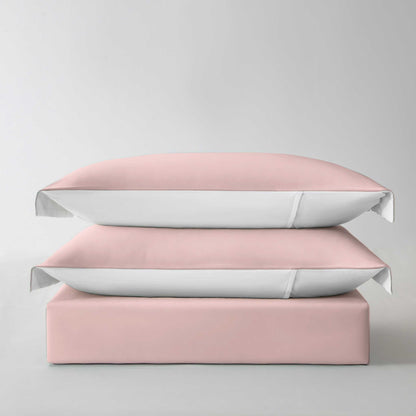 3-Sided Zipper Duvet Cover Set  · Cloud Green