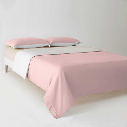 3-Sided Zipper Duvet Cover Set  · Cloud Green