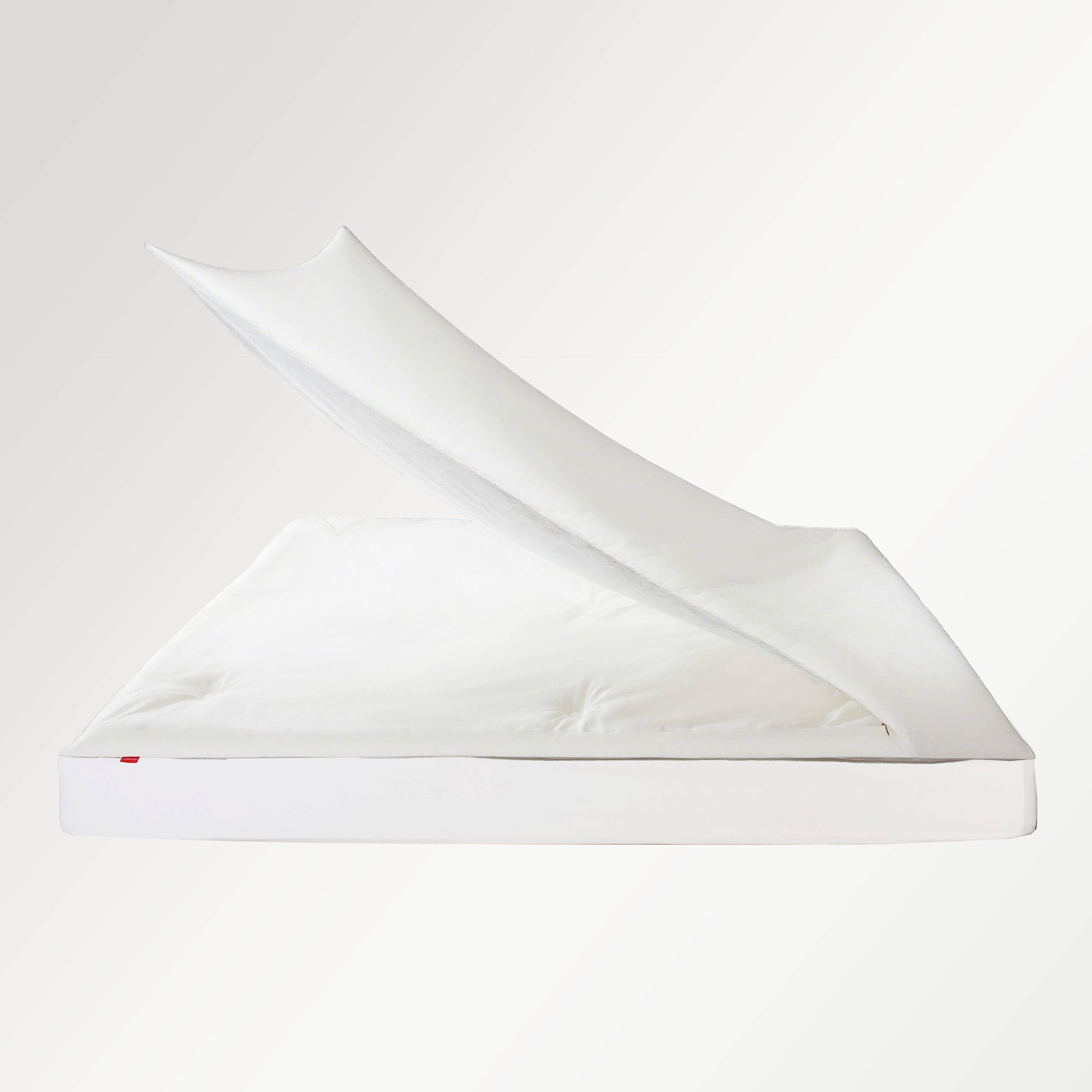 3-Sided Zipper Duvet Cover Set  · Cloud Green