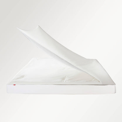 3-Sided Zipper Duvet Cover Set  · Cloud Green