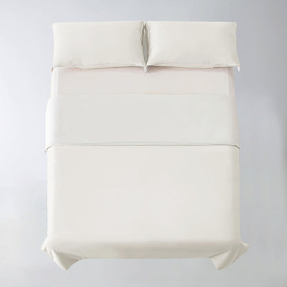 3-Sided Zipper Duvet Cover Set  · Cloud Green