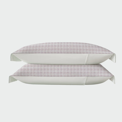 🎁 2pk Pillowcases - Sand Stripe Check (100% off)