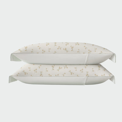 🎁 2pk Pillowcases - Yellow Floral (100% off)