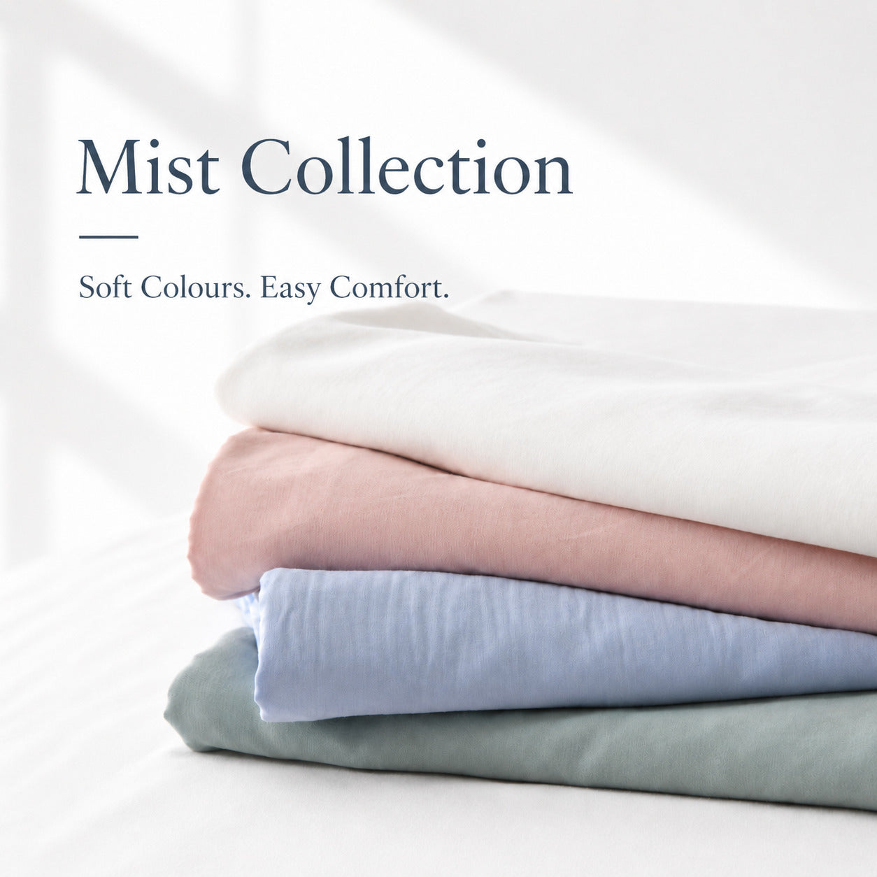 Cloud Blue Zipped Duvet Cover