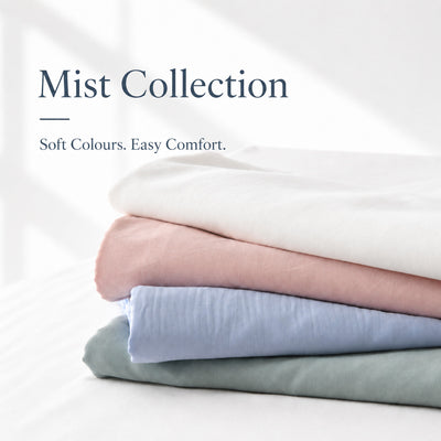 Cloud Blue Zipped Duvet Cover