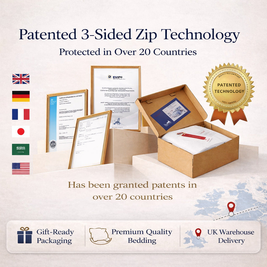 Grey Bloom Floral Duvet Cover