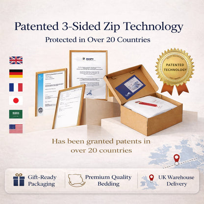 Grey Bloom Floral Duvet Cover