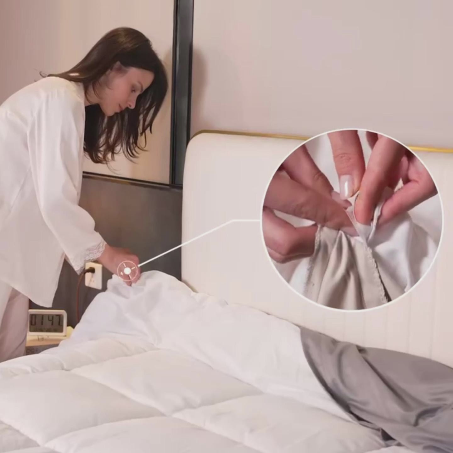 Redssen 2025 First-of-its-kind Smart Zipper Duvet Cover Set