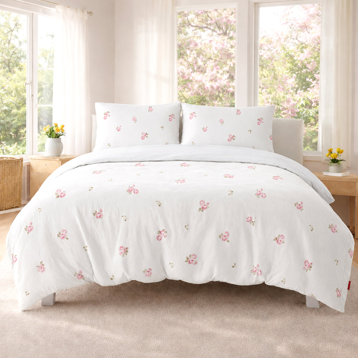 Rose Garden Duvet Cover